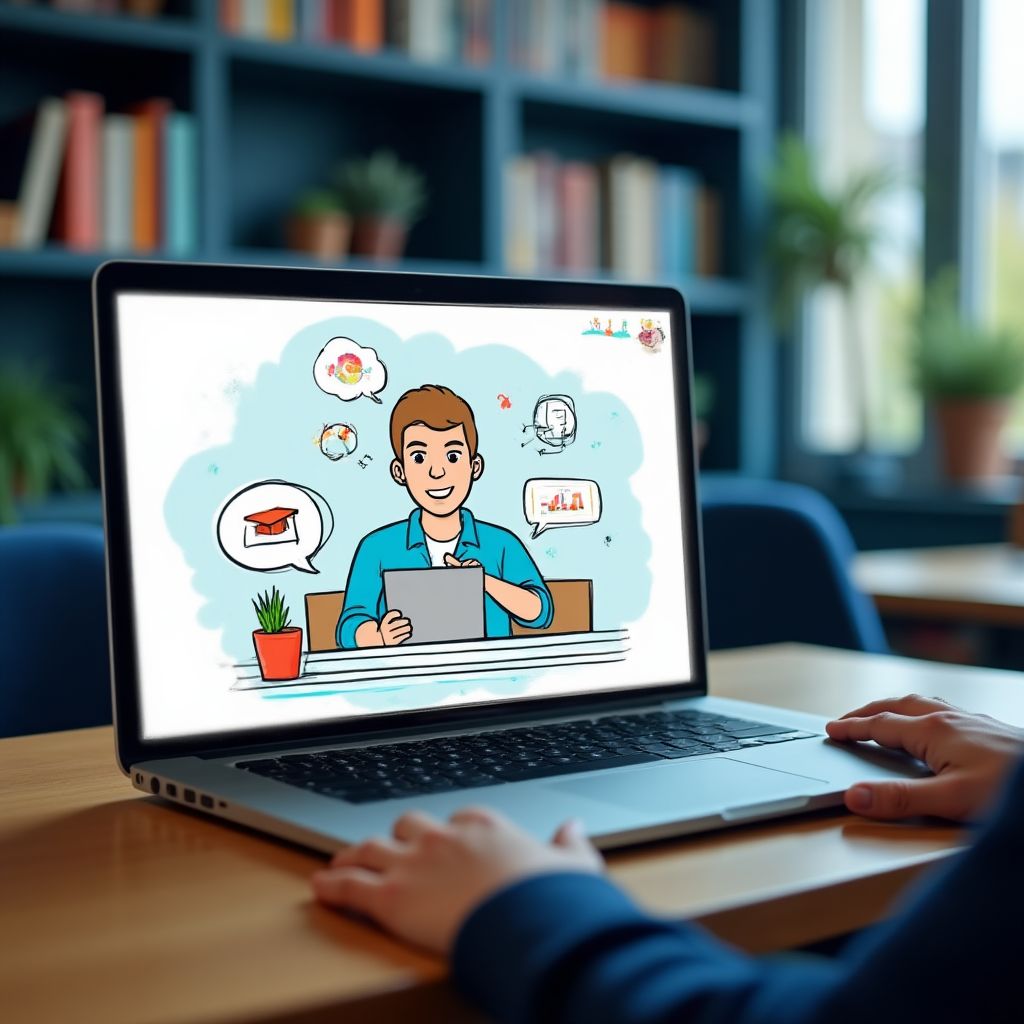 EduTech online eğitim platformu